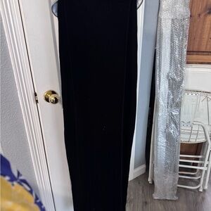 Jump Black Velvet Dress